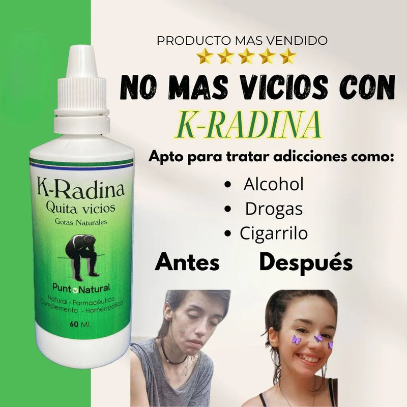 K-Radina™ – Libérate de la Adicción, Recupera Tu Vida